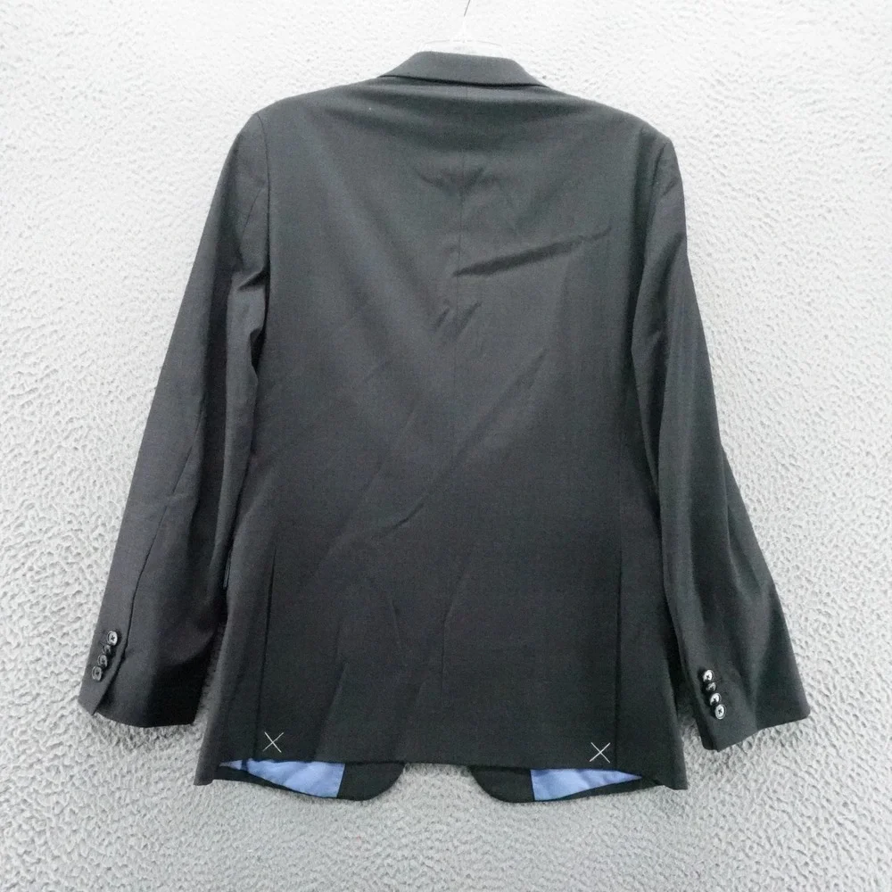 Original Penguin Mens Osmans Wool Blend Blazer Black 38R Sport Coat NEW